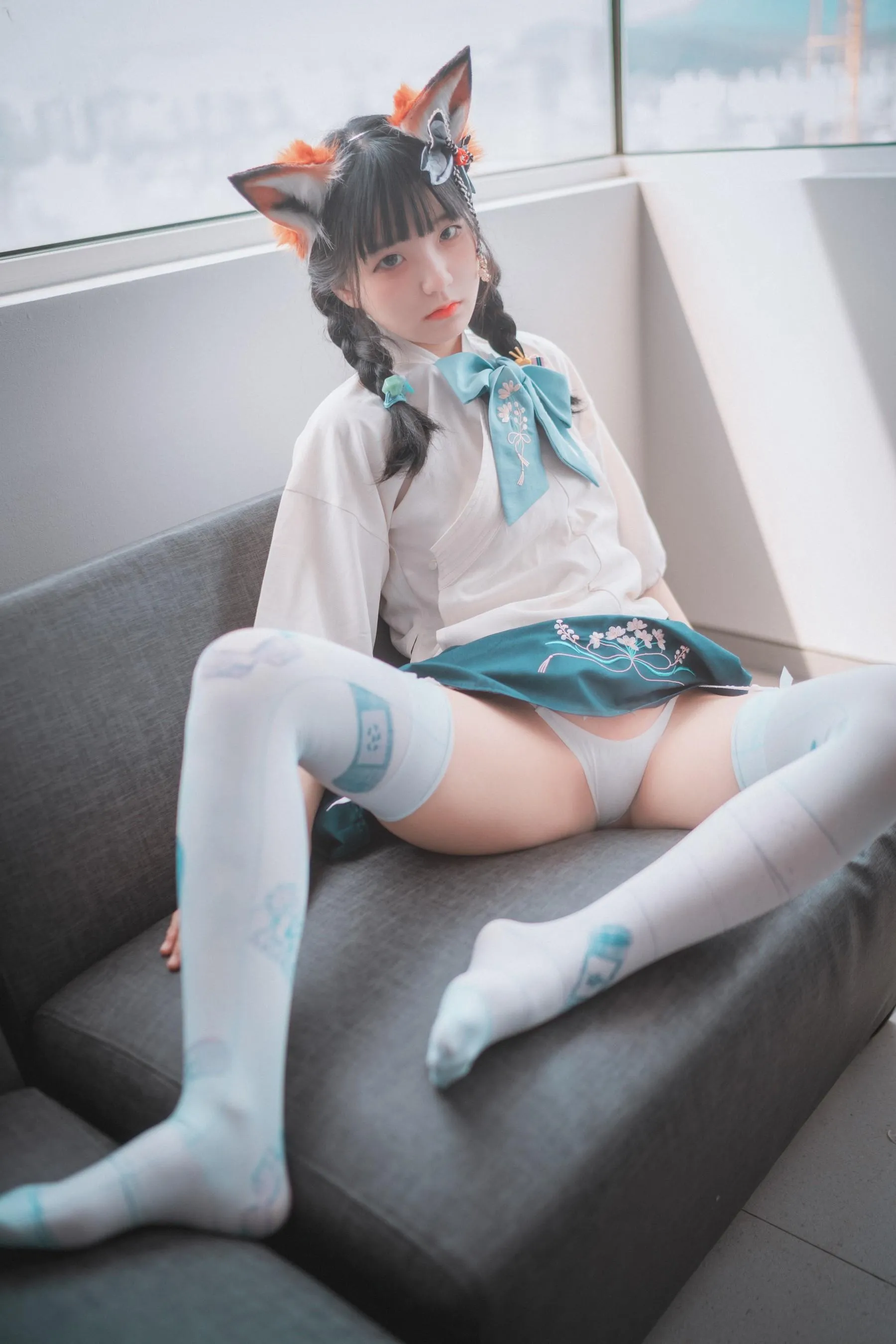 Jenny 정제니 – NO.10 [DJAWA] Kitune in Hanfu [51P]插图7